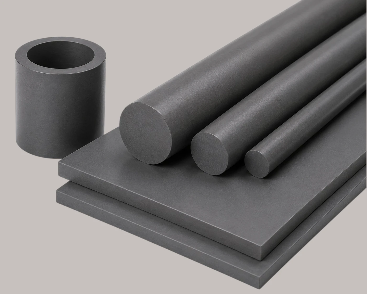 MoS₂-Filled (Molybdenum Disulphide) Polytetrafluoroethylene